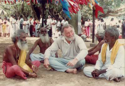 Dr. David Bellamy at Kataragama
