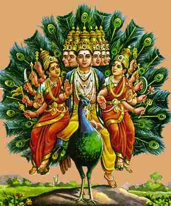 Shanmukha: Six-faced Aspect