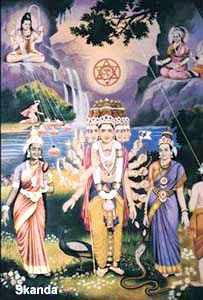 Lord Kataragama Skanda